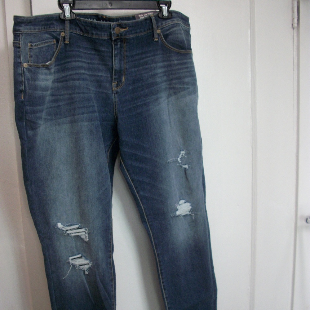 AVA & VIV PLUS SIZE SKINNY JEANS